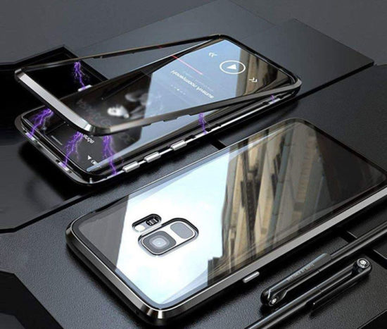 Θήκη Magnetic 360° Μαύρο - Galaxy S9