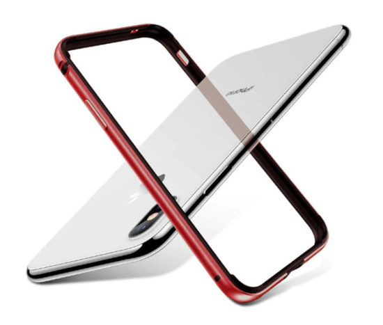 Premium Bumper σε Κόκκινο Χρώμα - iPhone X/Xs