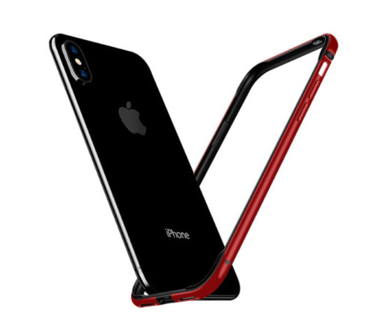 Premium Bumper σε Κόκκινο Χρώμα - iPhone Xs Max