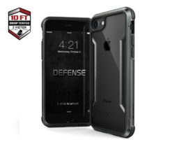Ανθεκτική Θήκη Χ-DORIA Defense Shield Μαύρη - iPhone 7/8