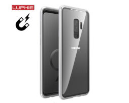 Θήκη Magnetic LUPHIE Ασημί - Galaxy S9 PLUS