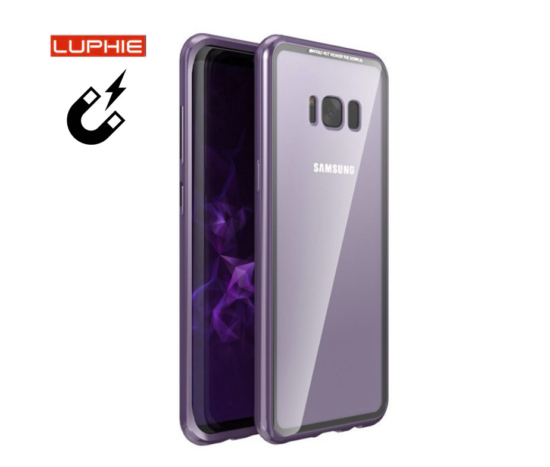 Θήκη Magnetic LUPHIE Μωβ - Galaxy S8 PLUS