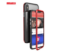 Θήκη Magnetic Luphie Κόκκινη / Μαύρη - iPhone Xs Max