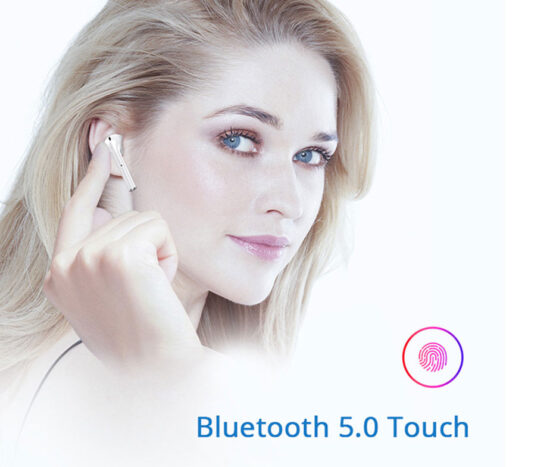TWS Bluetooth Ακουστικά Airpod-Style White