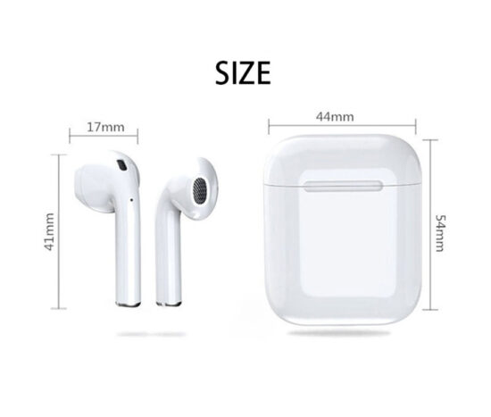 TWS Bluetooth Ακουστικά Airpod-Style White