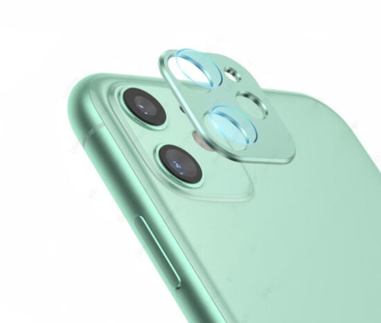 Metal Camera Lens Tempered Glass 9H Green - iPhone 11