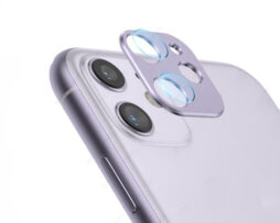 Metal Camera Lens Tempered Glass 9H Purple - iPhone 11