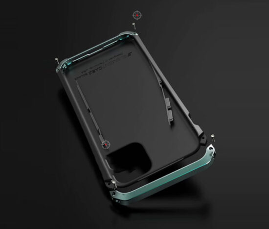 Element Shockproof Hybrid Θήκη Ασημί - iPhone 11 PRO