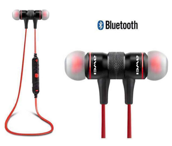 AWEI Ασύρματα Bluetooth Μεταλλικά Ακουστικά Magnetic A920 - Black