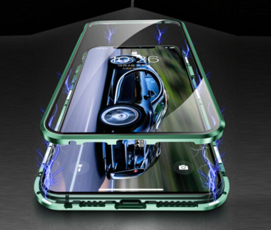 Θήκη 360° Magnetic DUAL Glass Chameleon + Camera Lens - iPhone 12