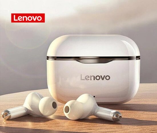 Lenovo TWS Ασύρματα Ακουστικά LP1 LivePods White/Black