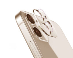 Metal Camera Lens Tempered Glass 9H Gold - iPhone 12 PRO