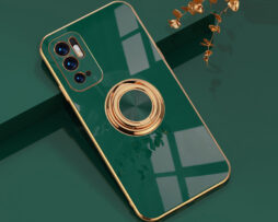 Θήκη Retro Elegance Green Forest με Holder Metallic Ring + 9H Tempered Glass - Xiaomi Redmi NOTE 10 5G
