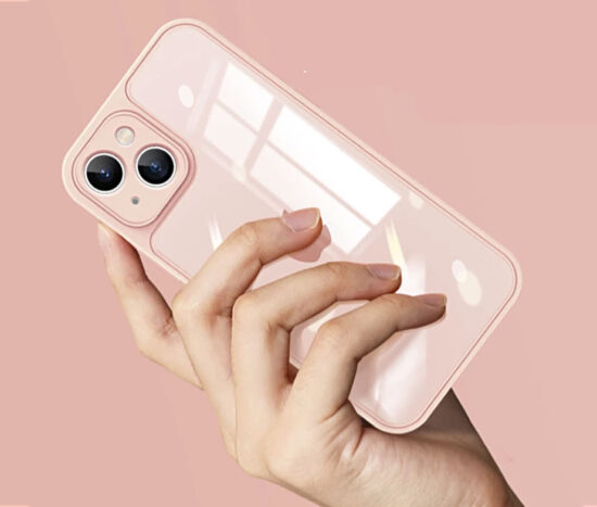 Θήκη Λεπτή Luxury Candy Color Pink Pale – iPhone 13 PRO