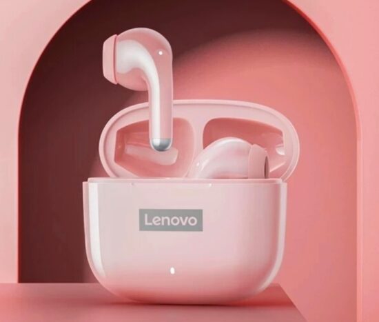 Lenovo TWS Ασύρματα Ακουστικά thinkplus LP40 Pro Baby Pink