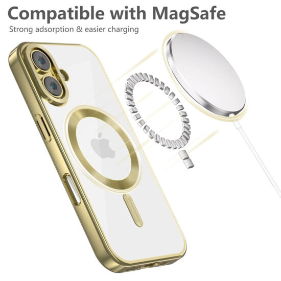 Θήκη Tech-protect MagFlex MagSafe Satin Gold - iPhone 16